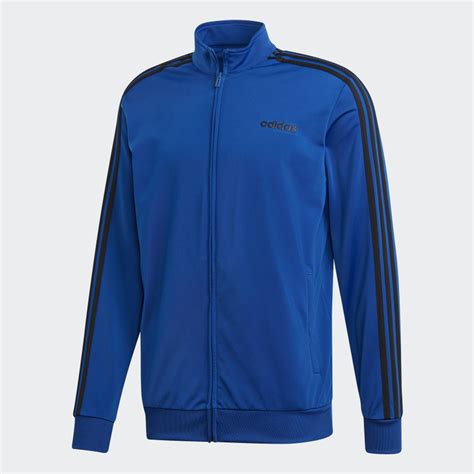 adidas jacke blau rote streifen|Blaue Jacken .